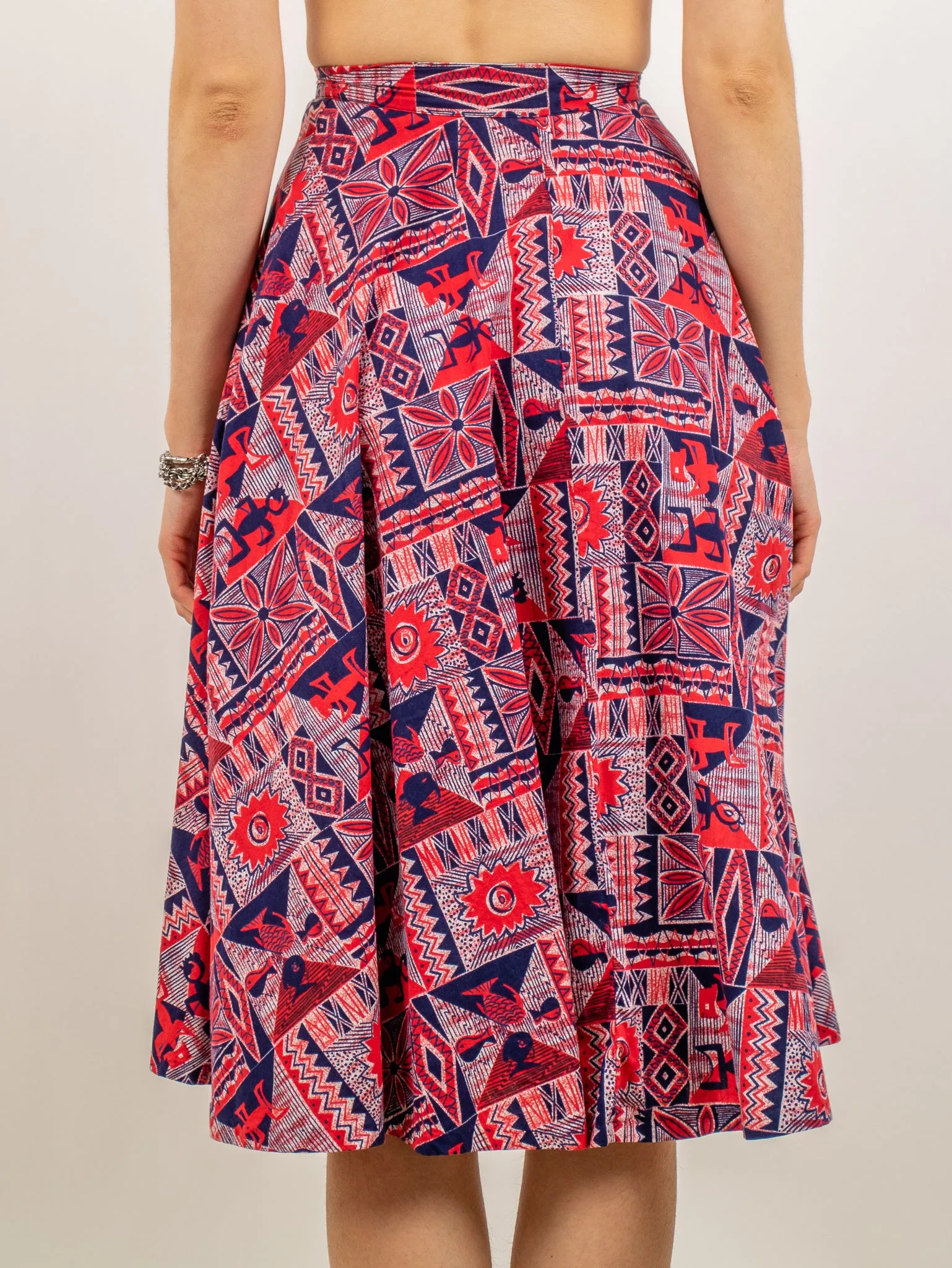 1960's HAWAIIAN CASUALS BY STAN HICKS wrap skirt