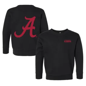 Alabama Crimson Tide Logo Toddler Crewneck Sweatshirt