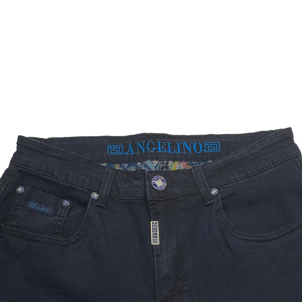 Angelino - Classic Fit - Blue/Black Jeans -Style H18