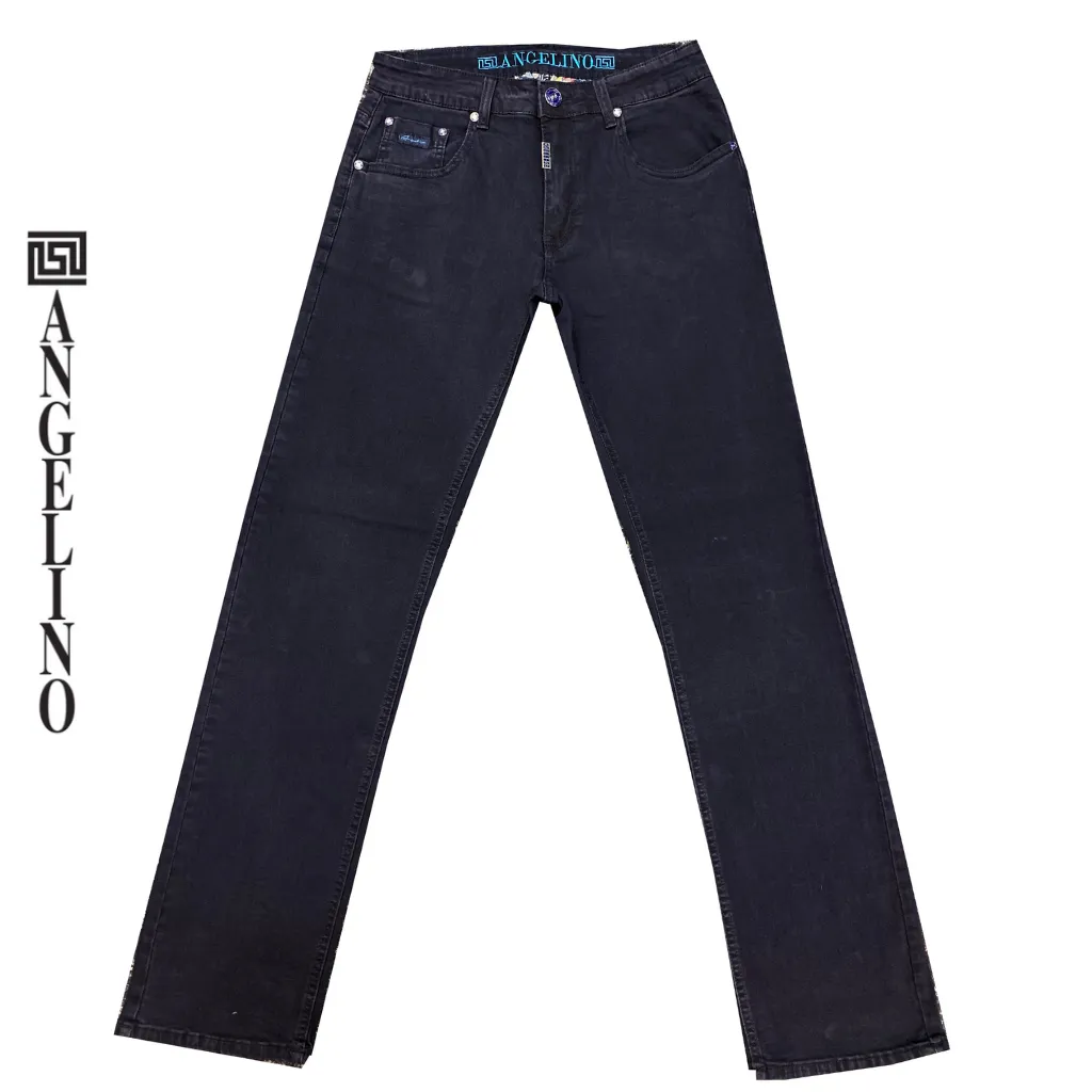 Angelino - Classic Fit - Blue/Black Jeans -Style H18