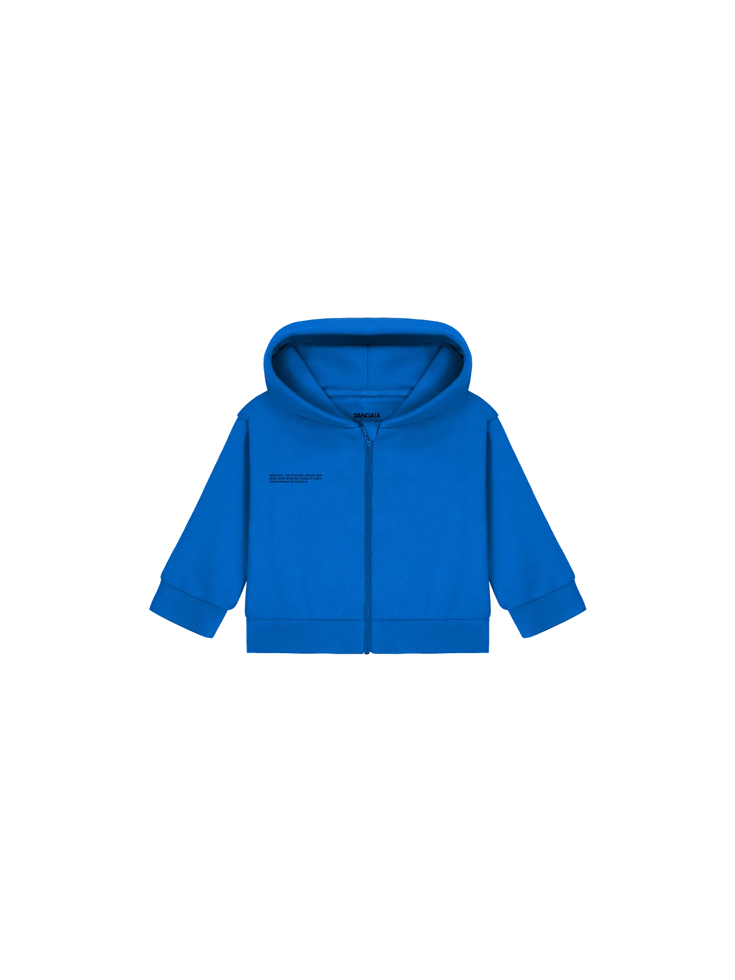 Baby 365 Midweight Zip Up Hoodie—cobalt blue