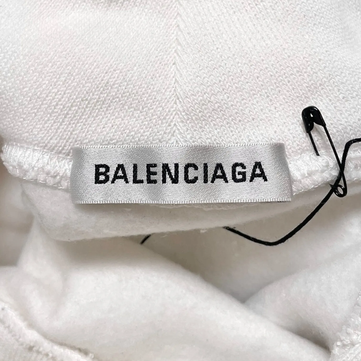 Balenciaga World Food Programme Hooded Sweatshirt White