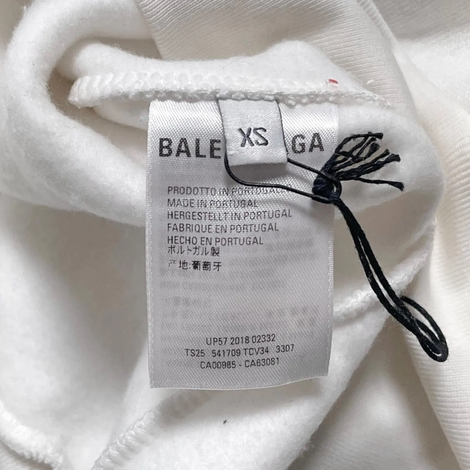 Balenciaga World Food Programme Hooded Sweatshirt White