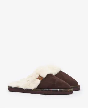 Barbour Claudia Women's Camel Slippers