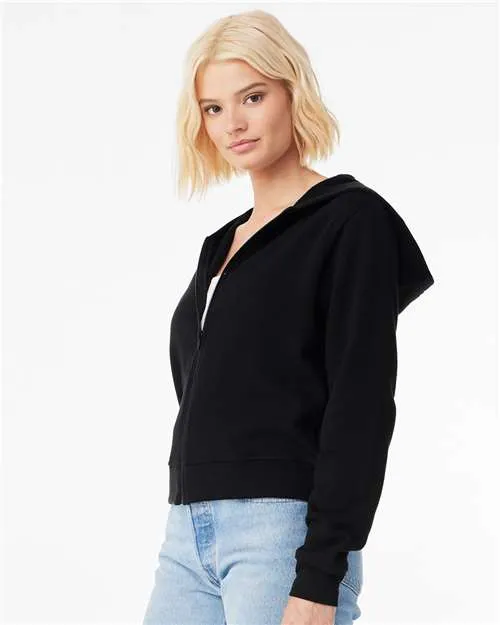 BELLA   CANVAS FWD Fashion Women's Sponge Fleece Full-Zip Hoodie 7539