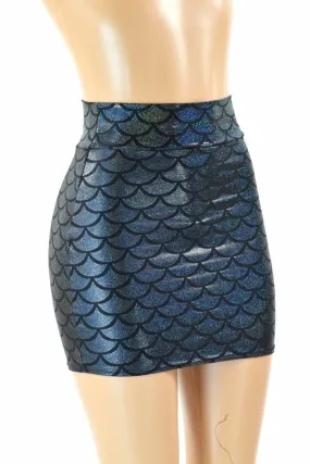 Black Mermaid Bodycon Skirt