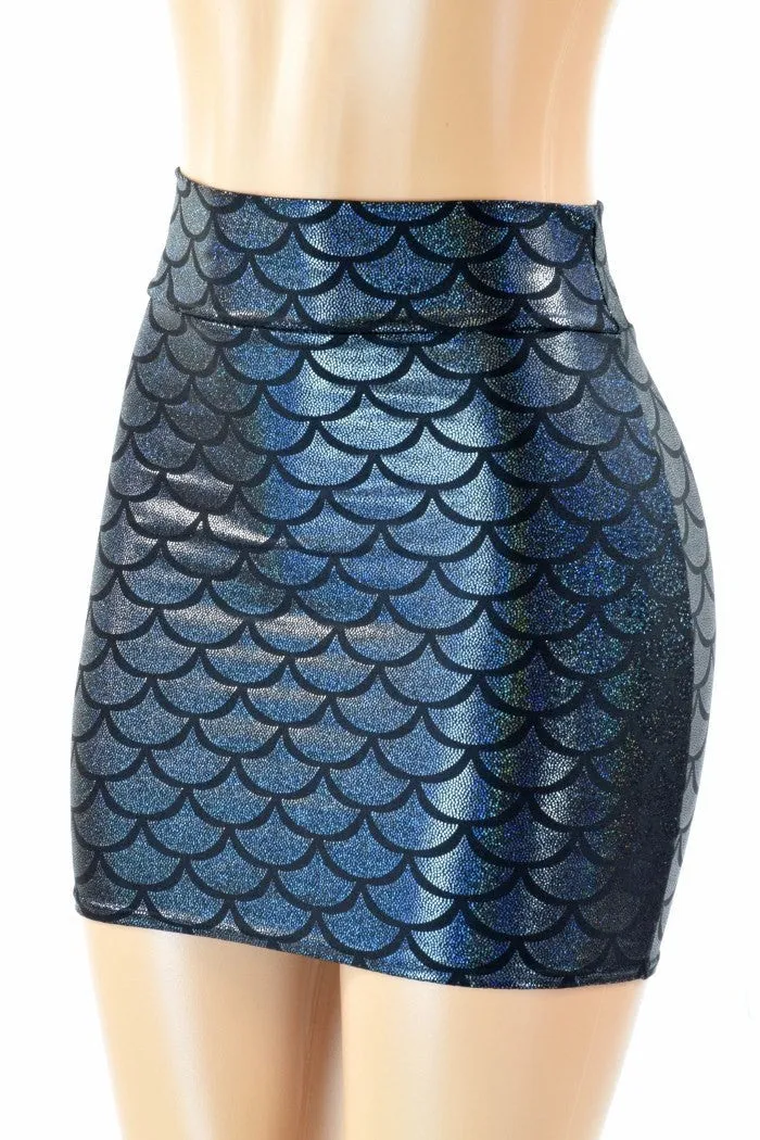 Black Mermaid Bodycon Skirt