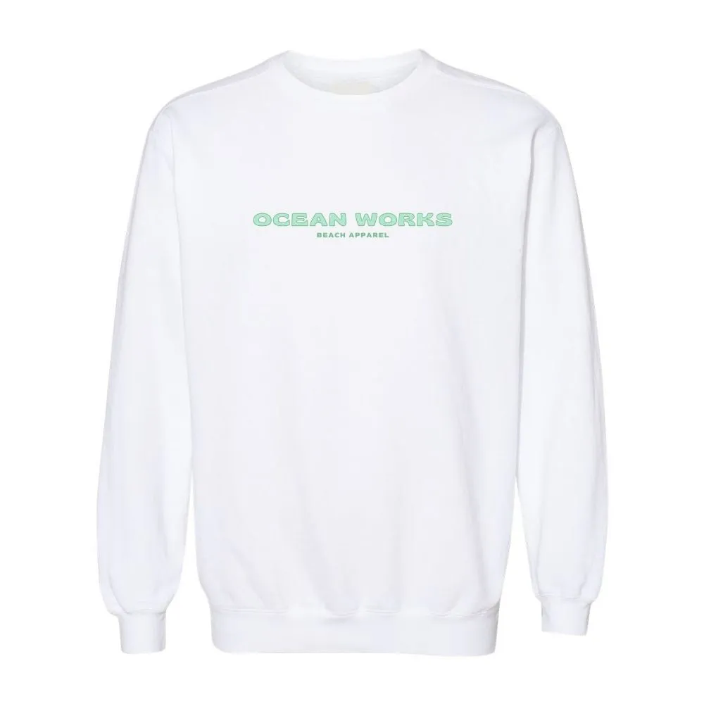 Bubbly Seafoam Crewneck Sweatshirt