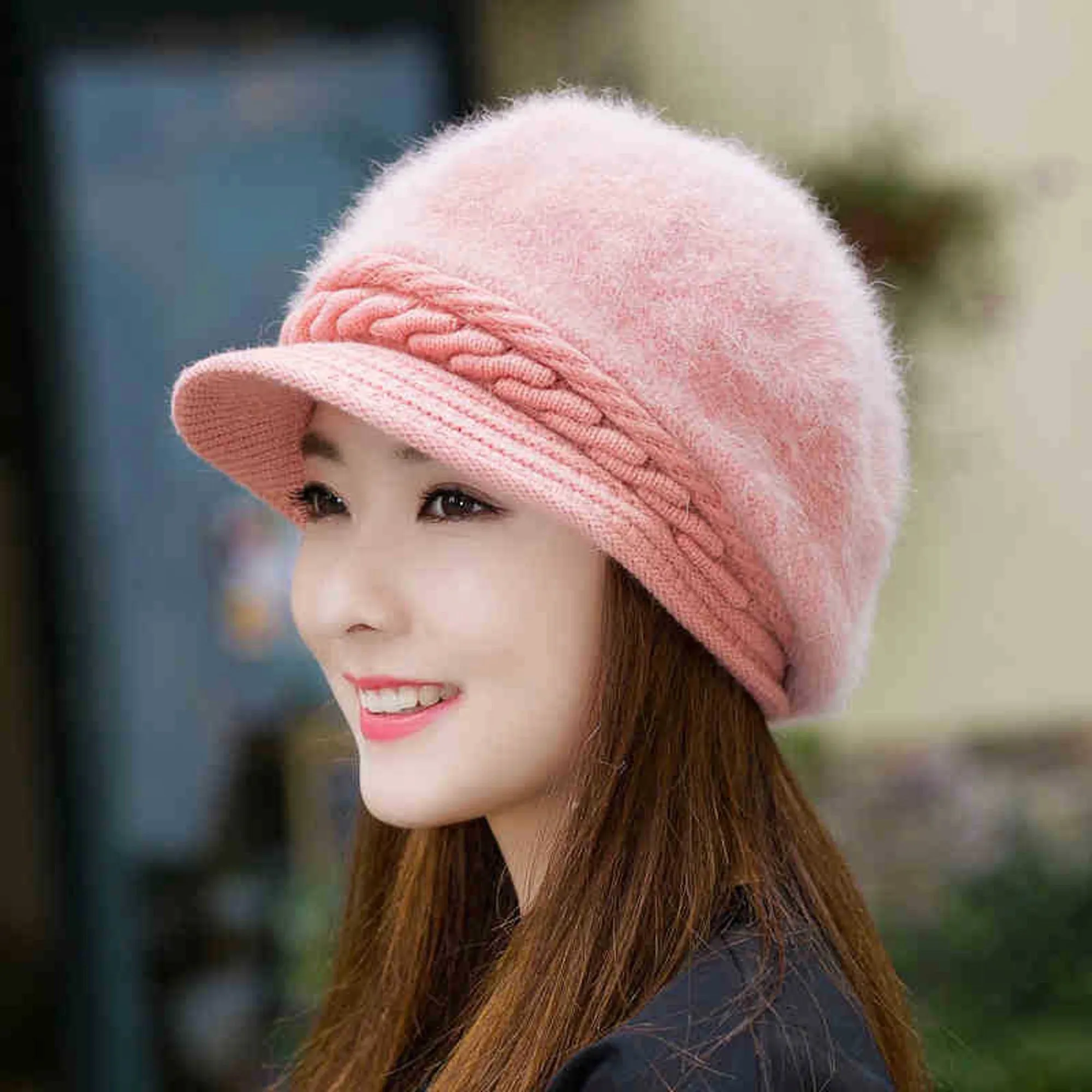 Cute Winter Fur Cap