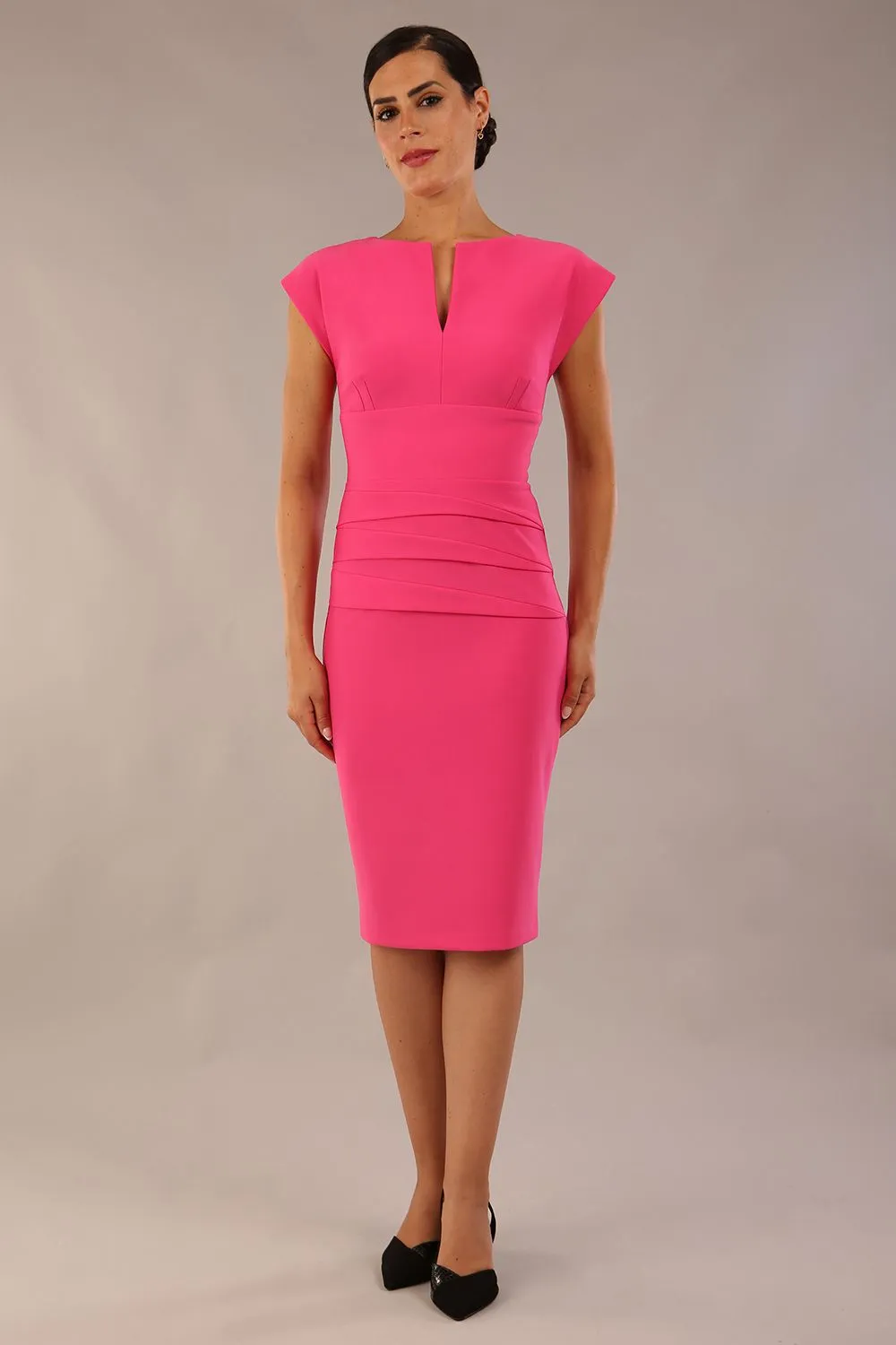 Daphne Sleeveless Pencil Dress