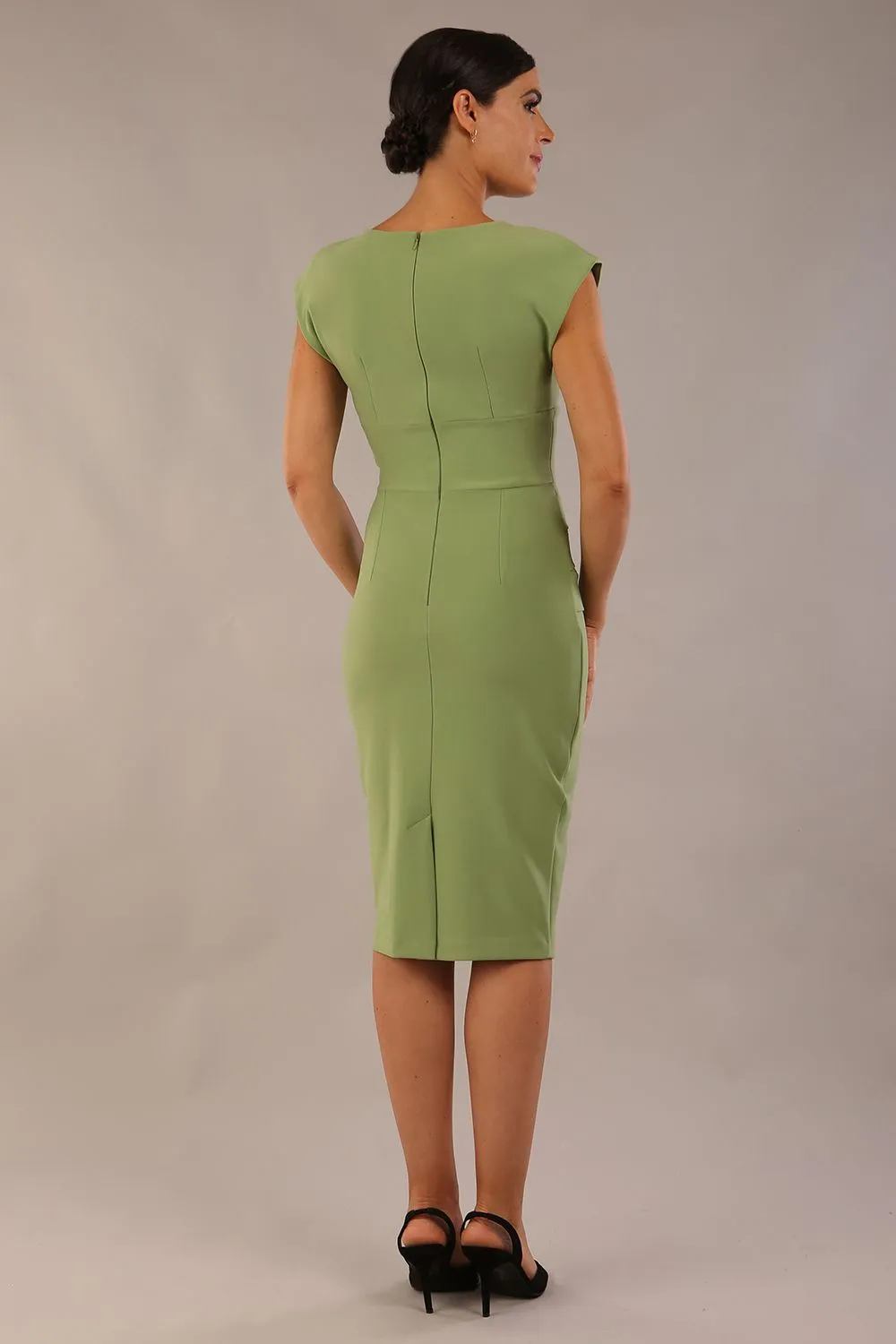 Daphne Sleeveless Pencil Dress