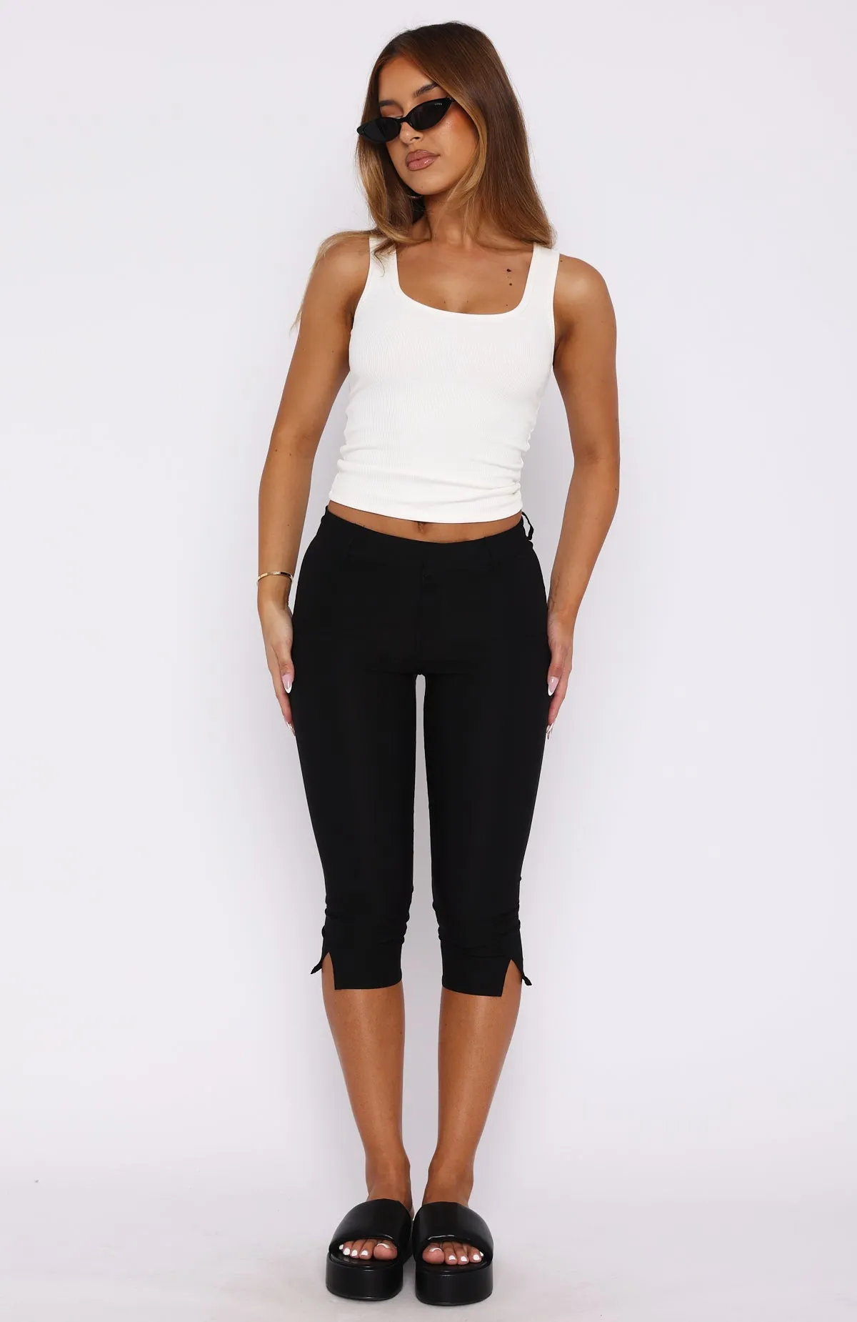 Day For It Capri Pants Black