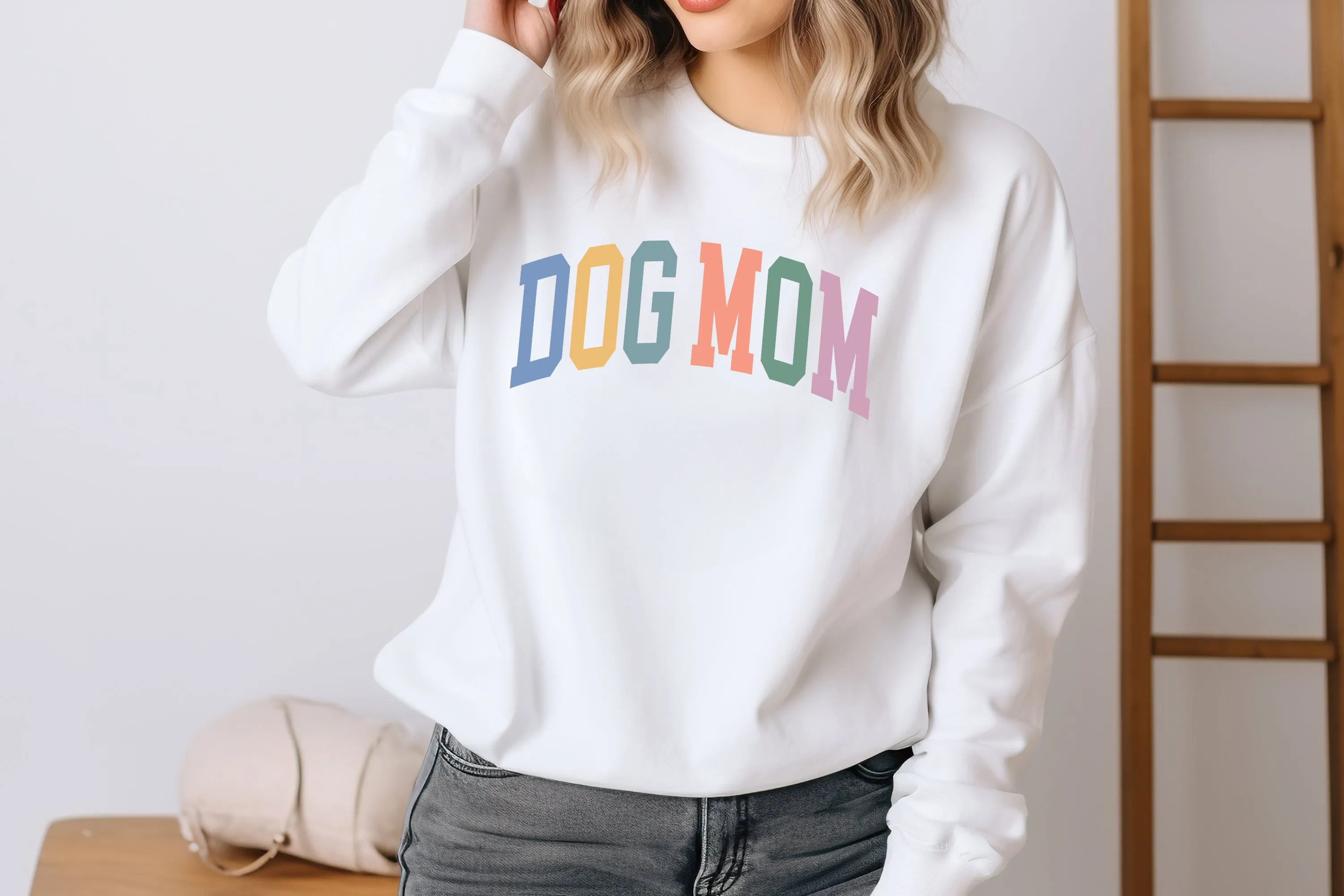 Dog mom Sweatshirt, Dog mom Shirt