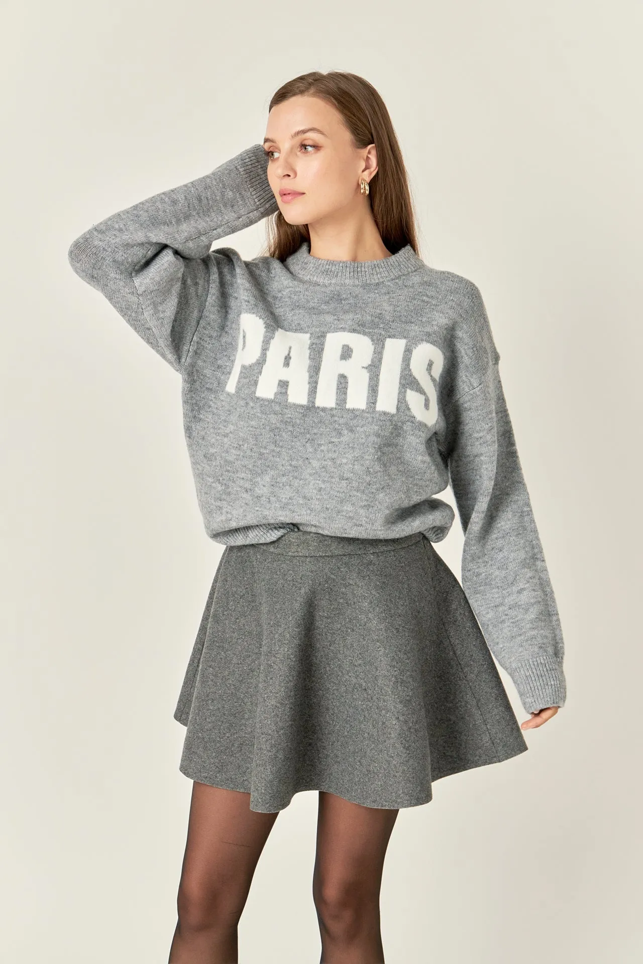 English Factory - Flare Mini Skirt