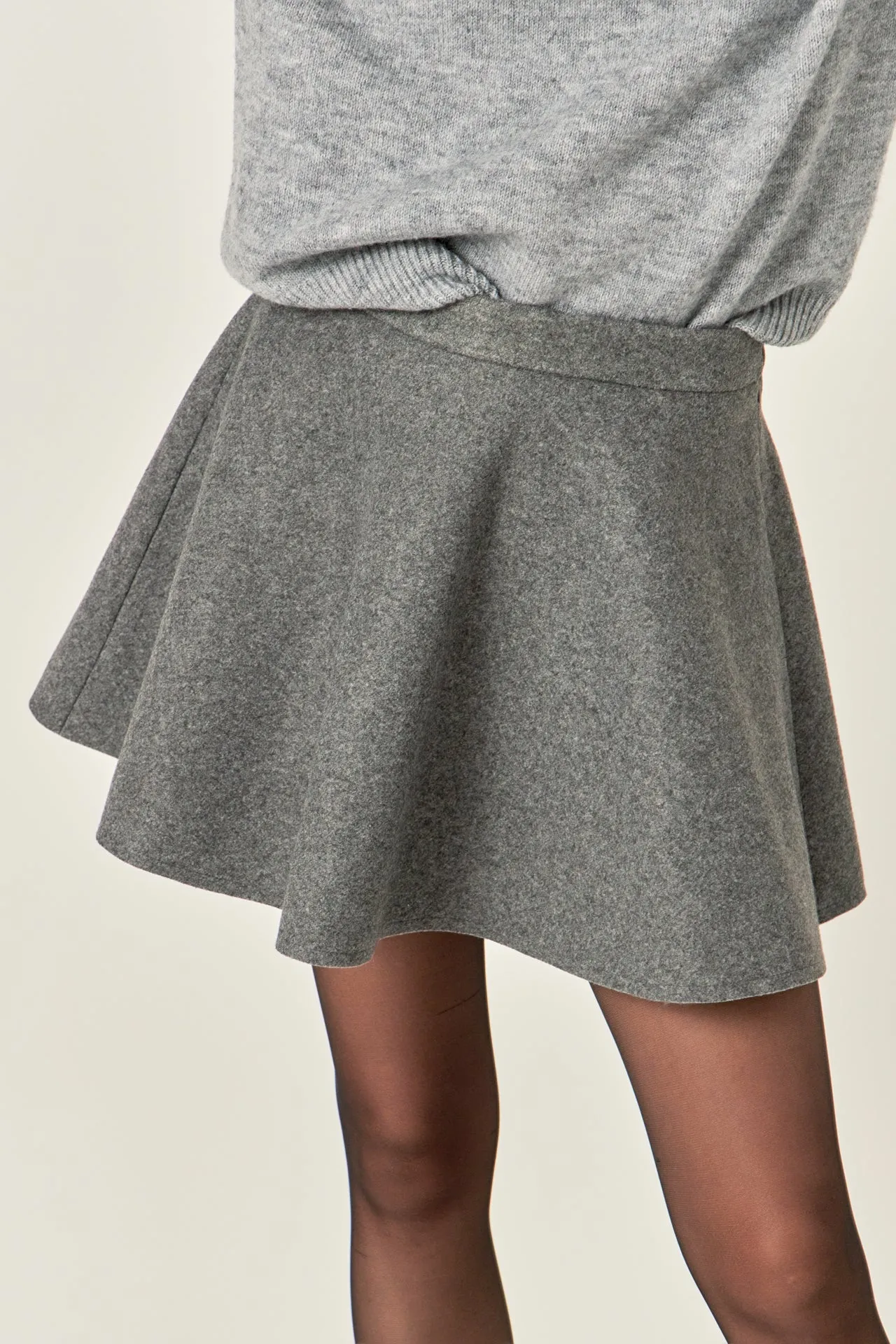 English Factory - Flare Mini Skirt