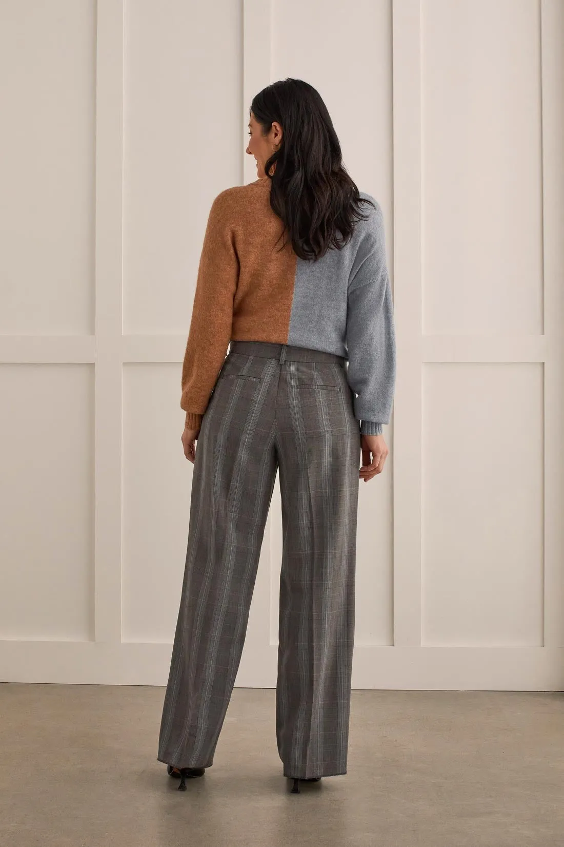 Fly Front Trouser w/ Pleats