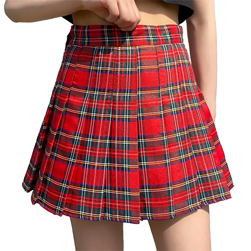 Funki Buys | Skirts | Women's Stretchy Flared Mini Skater Skirt