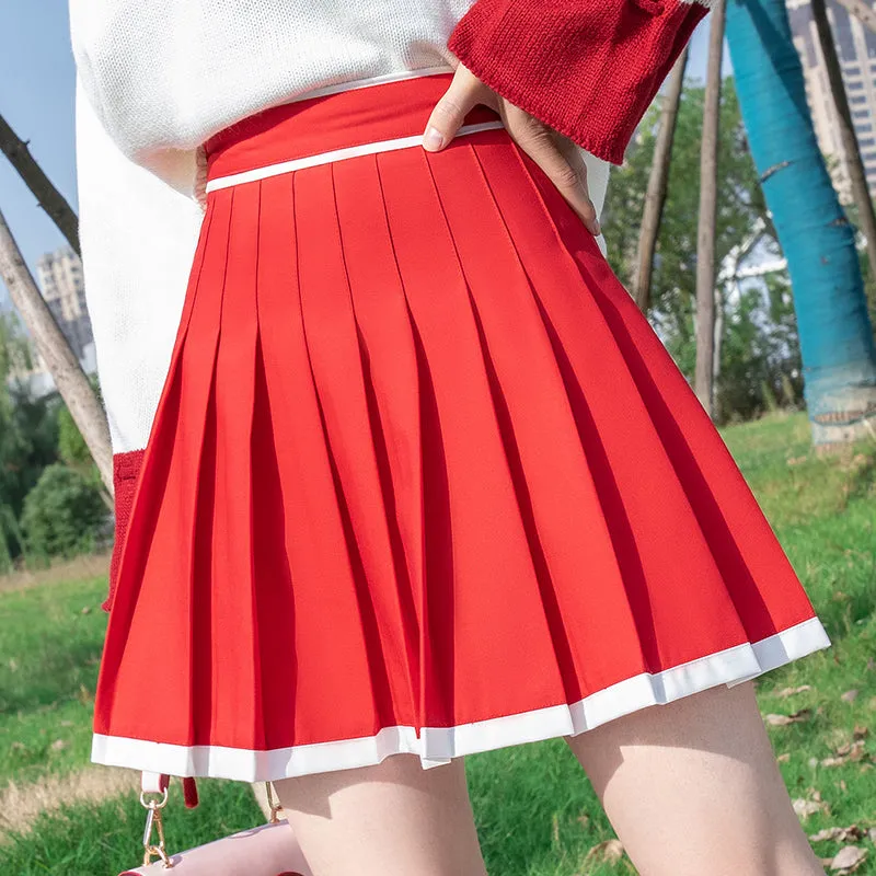 Funki Buys | Skirts | Women's Stretchy Flared Mini Skater Skirt