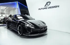 Future Design Carbon Fiber Side Skirts for Porsche Taycan 2020 