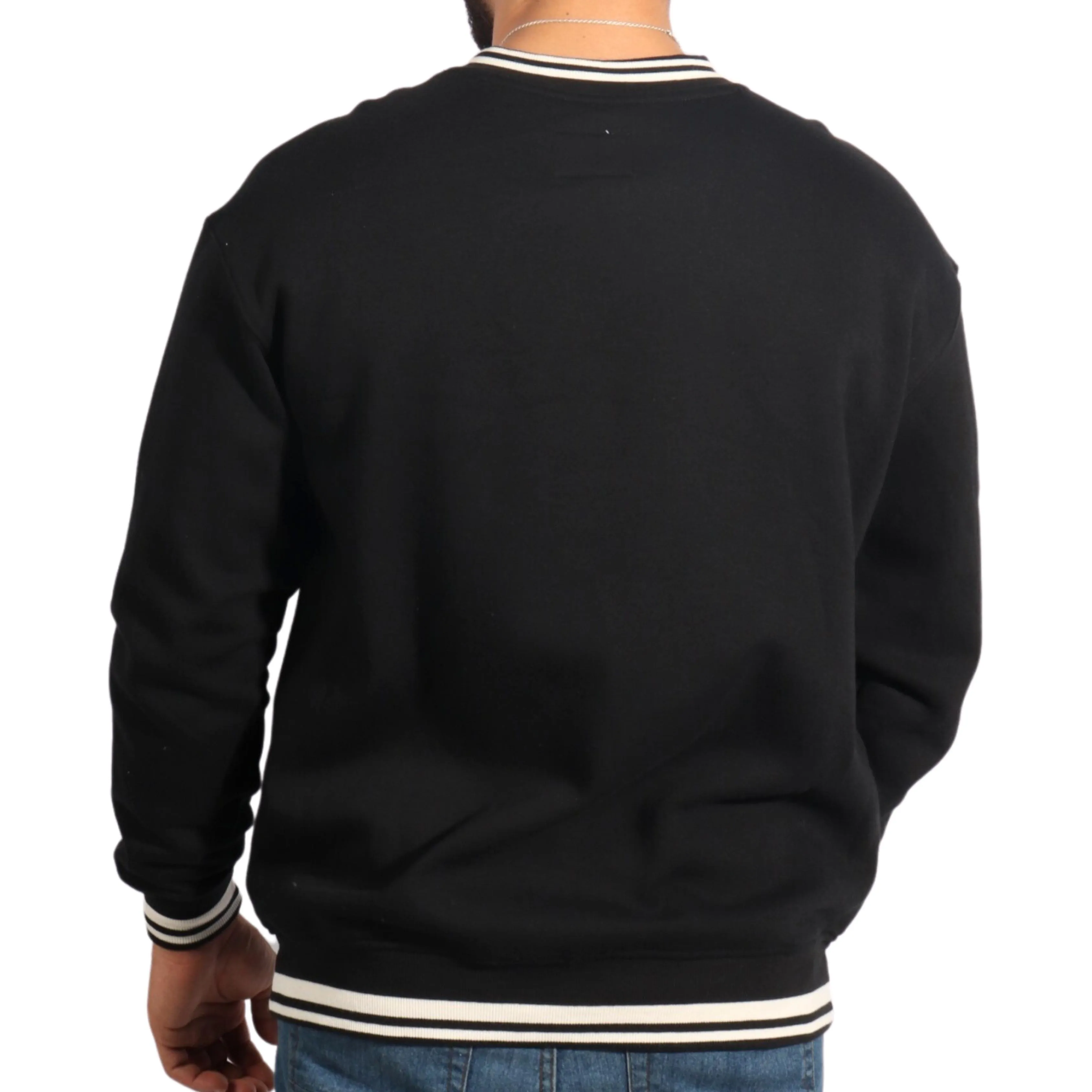 GOODFELLOW & CO -  Relaxed Fit Crew Neck Pullover Fleece Sweatshirt