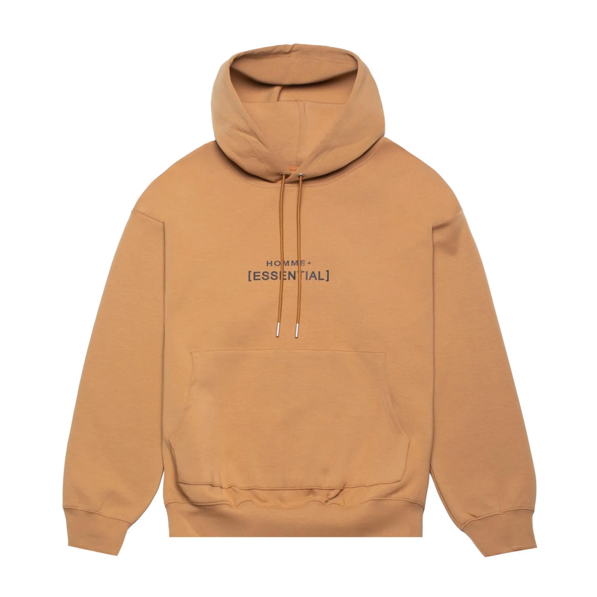 HOMME  Lightweight 'ESSENTIAL' Hoodie Caramel