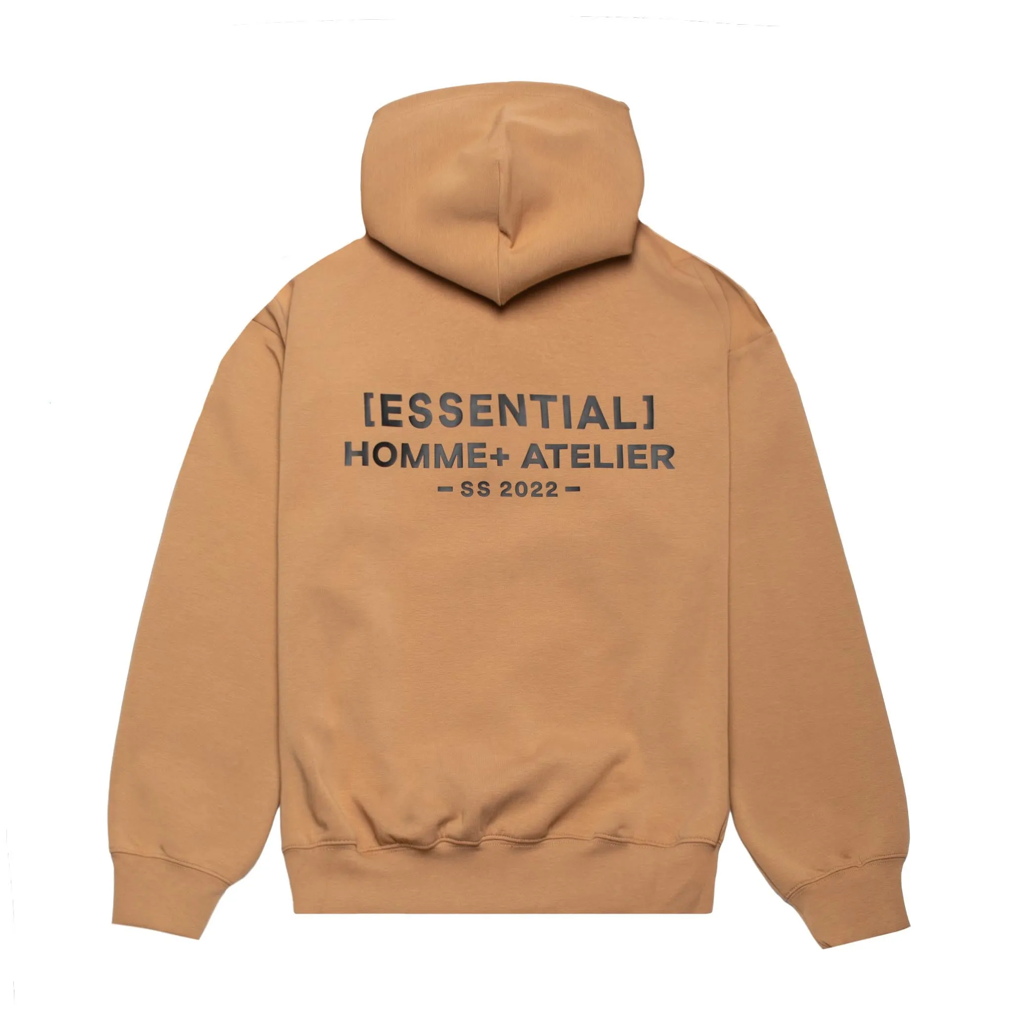 HOMME  Lightweight 'ESSENTIAL' Hoodie Caramel