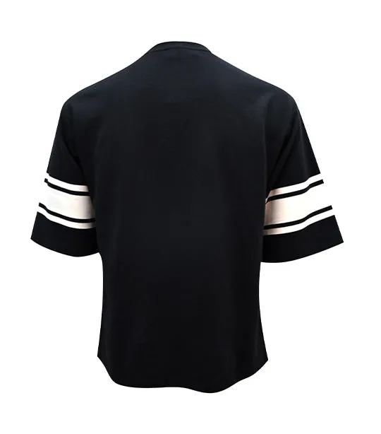 Japan Line Champion Half Sleeve Crewneck Black