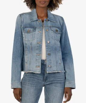 Julia Crop Denim Jacket