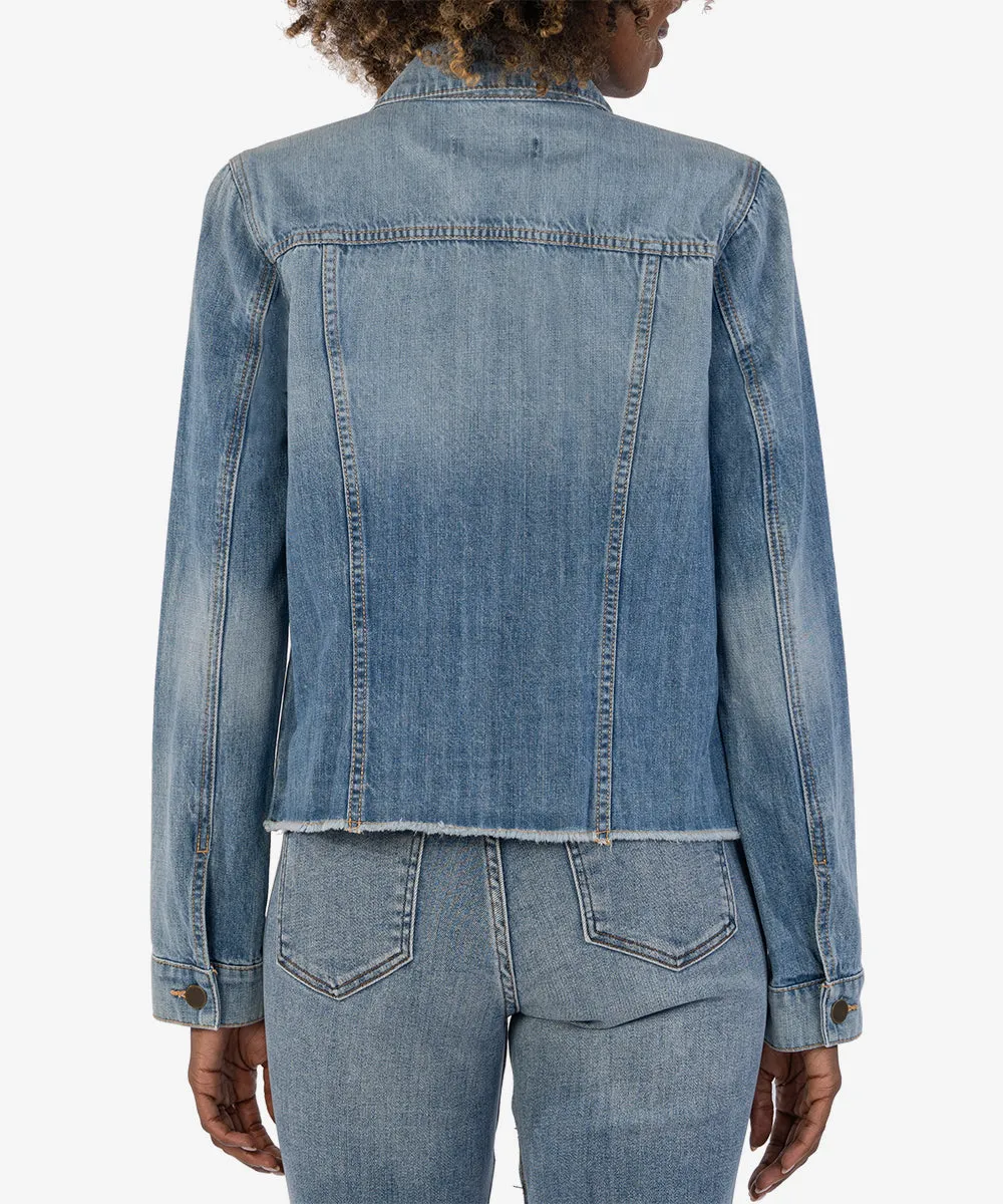 Julia Crop Denim Jacket