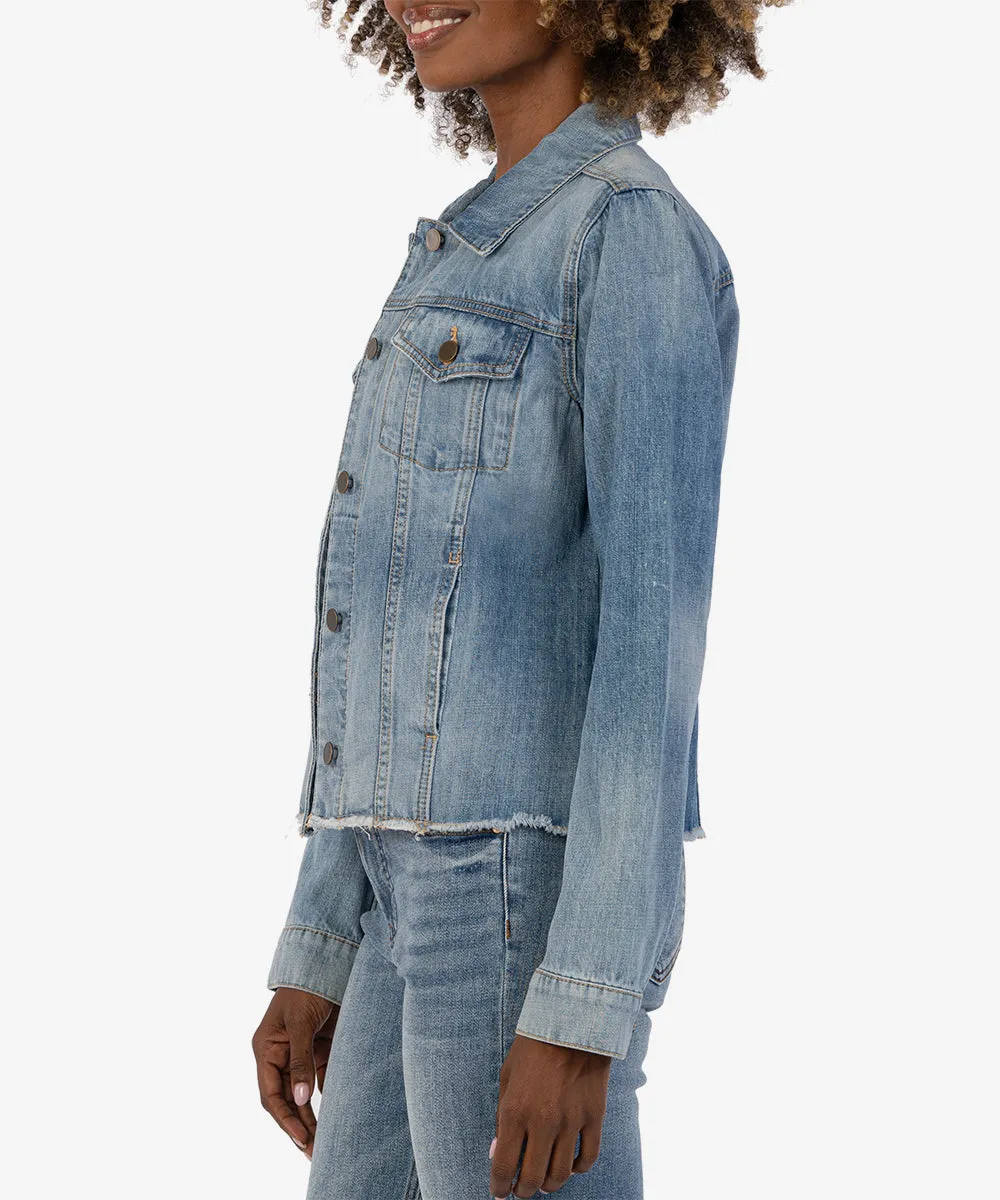 Julia Crop Denim Jacket