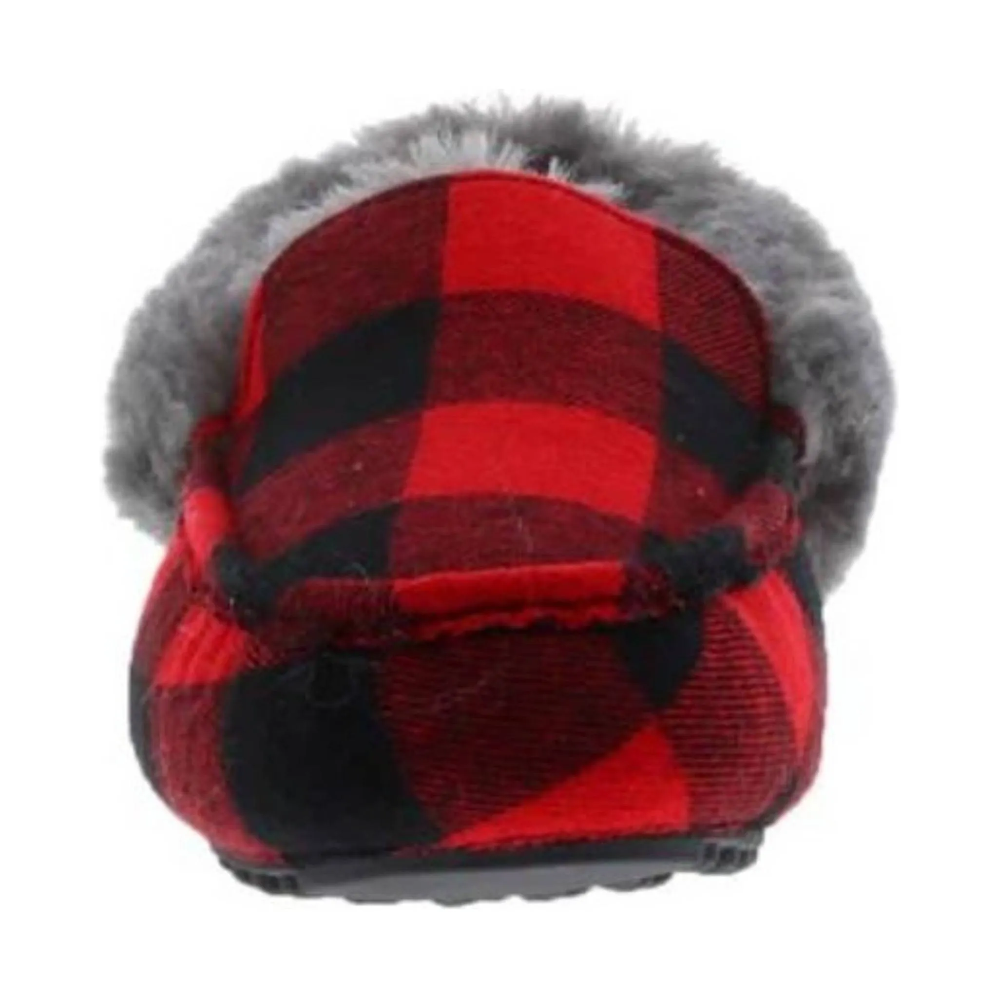 Lamo Women's Aussie Moc Slipper - Red Plaid