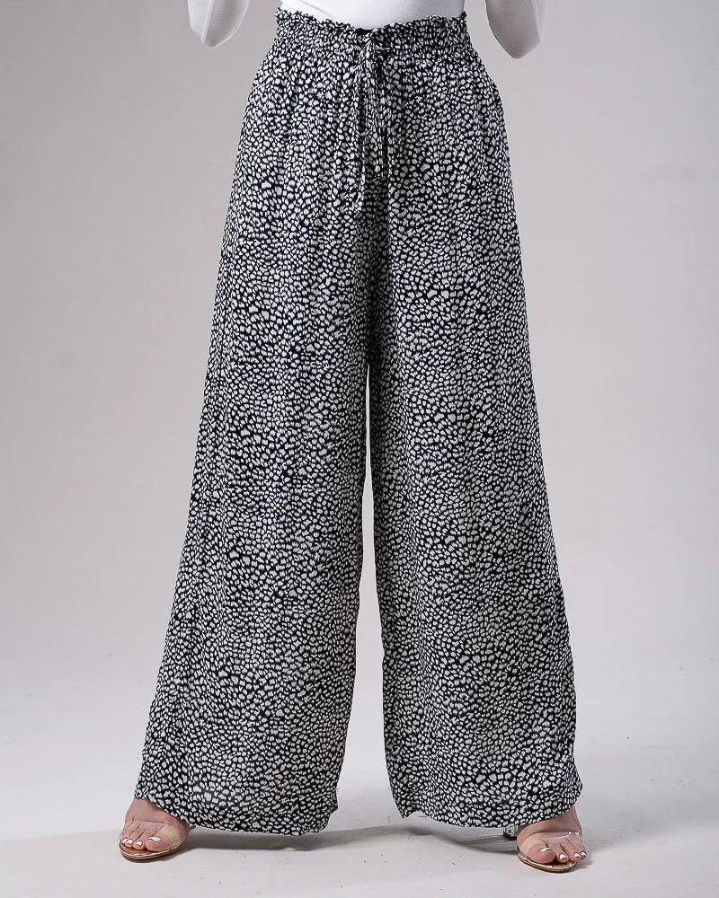 Lepardo Wide Leg Pants