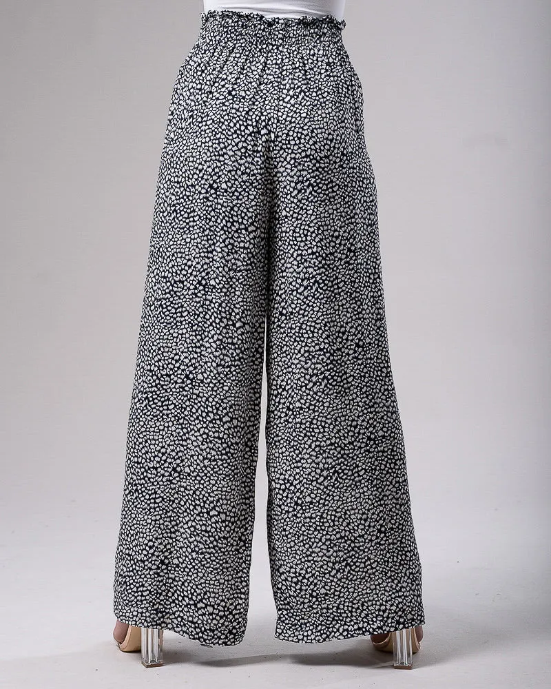 Lepardo Wide Leg Pants