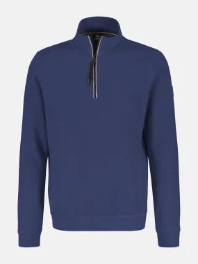 Lerros 1/4 Zip Polo 4402Ls Db K