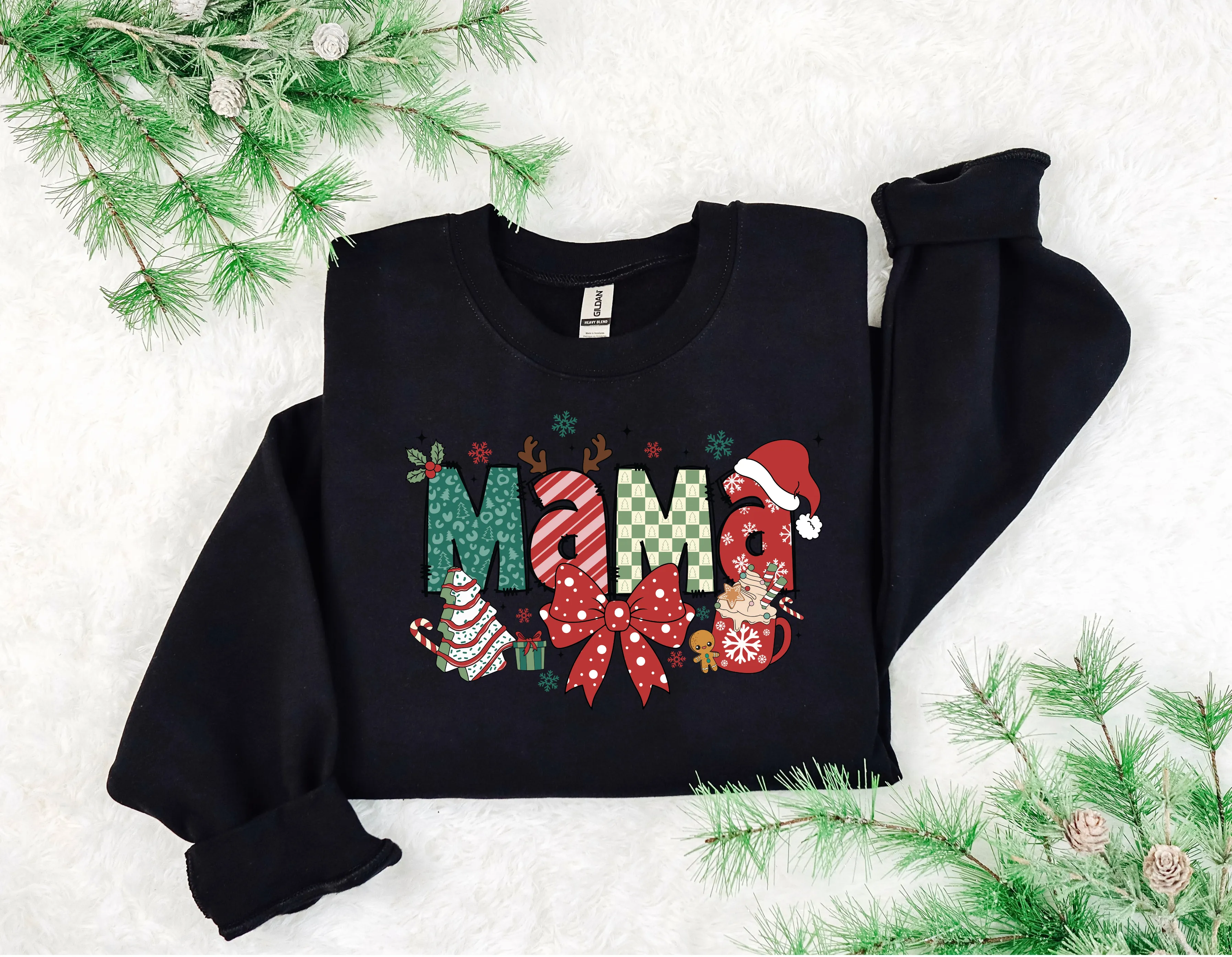 Mama Christmas Sweatshirt