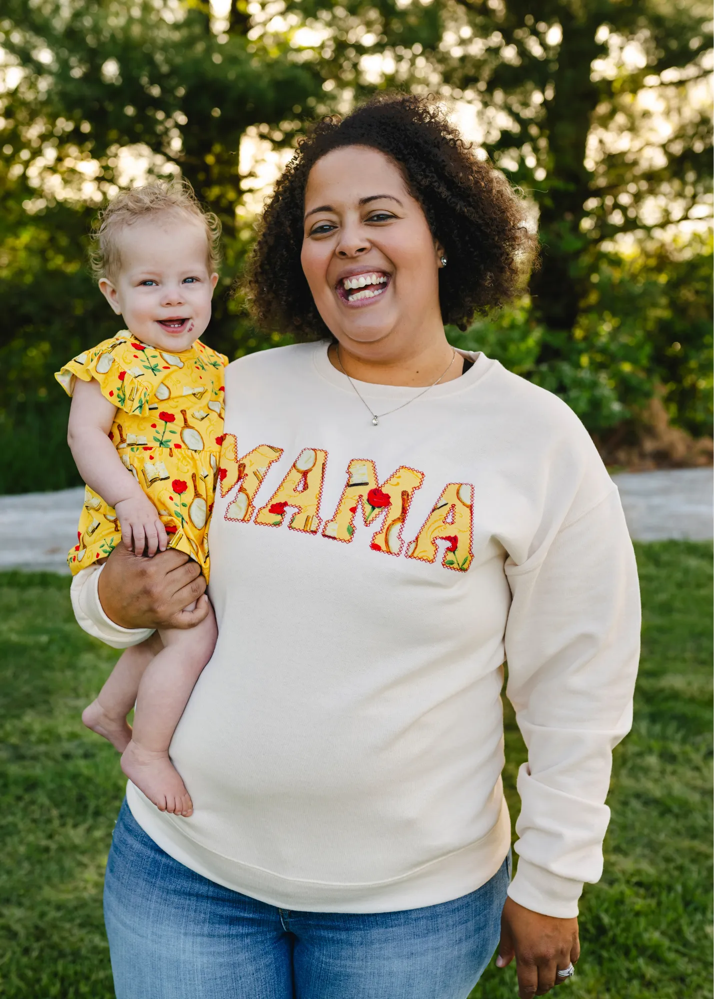 MAMA Crewneck Sweatshirts - Beauty