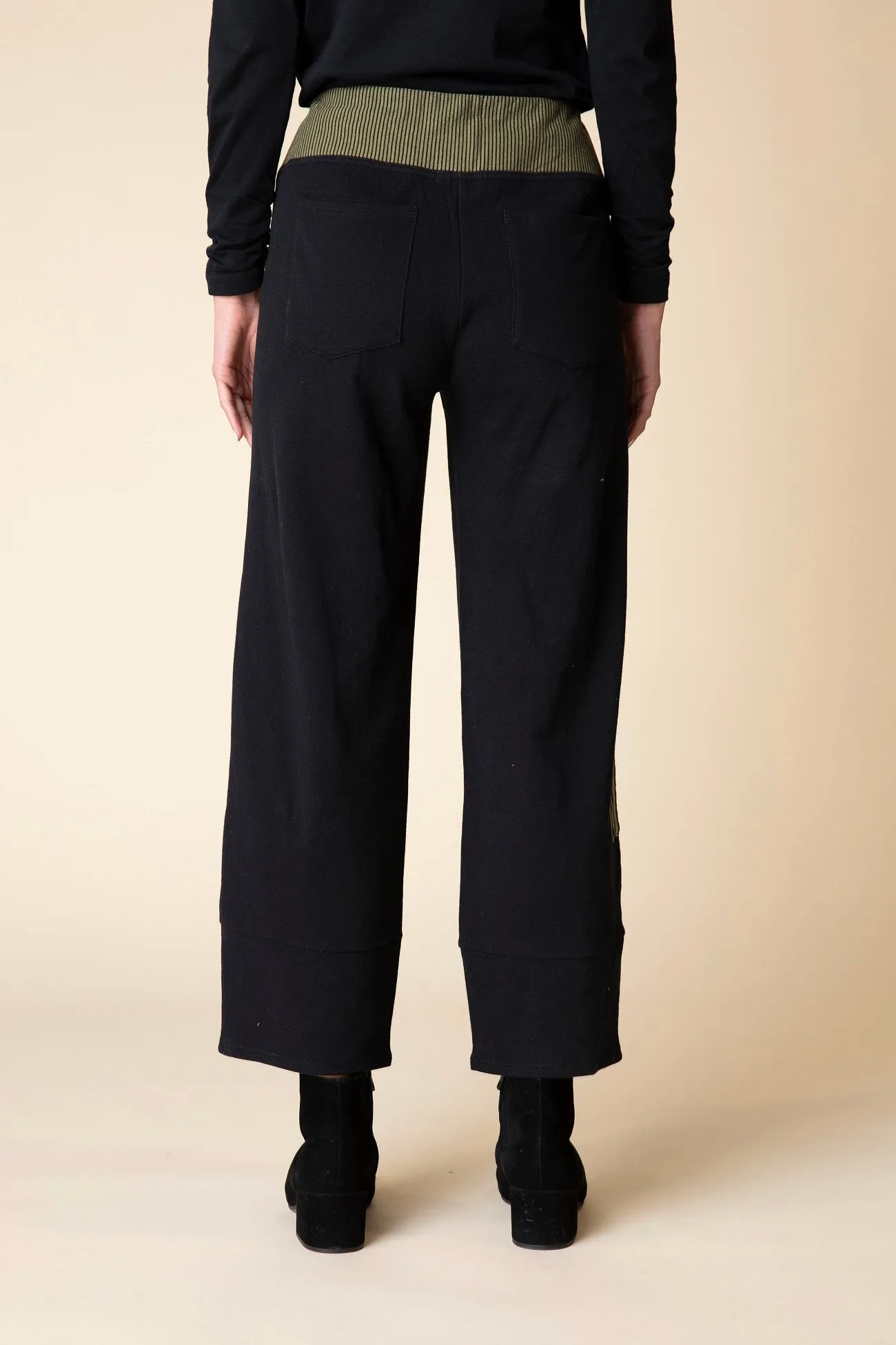 Mixed Stripe Studio Pant