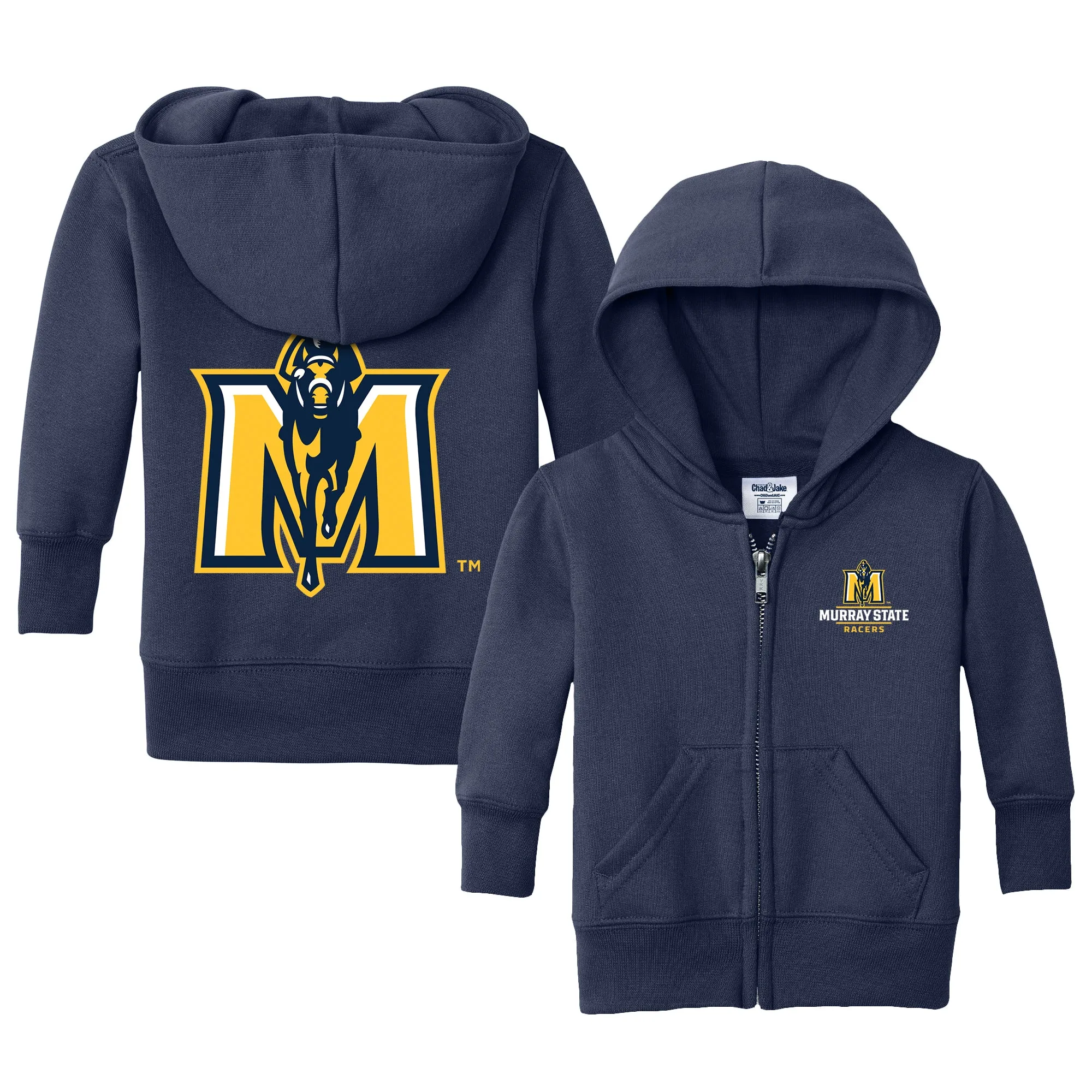 Murray St. Racers Logo Infant Full-Zip Sweatshirt