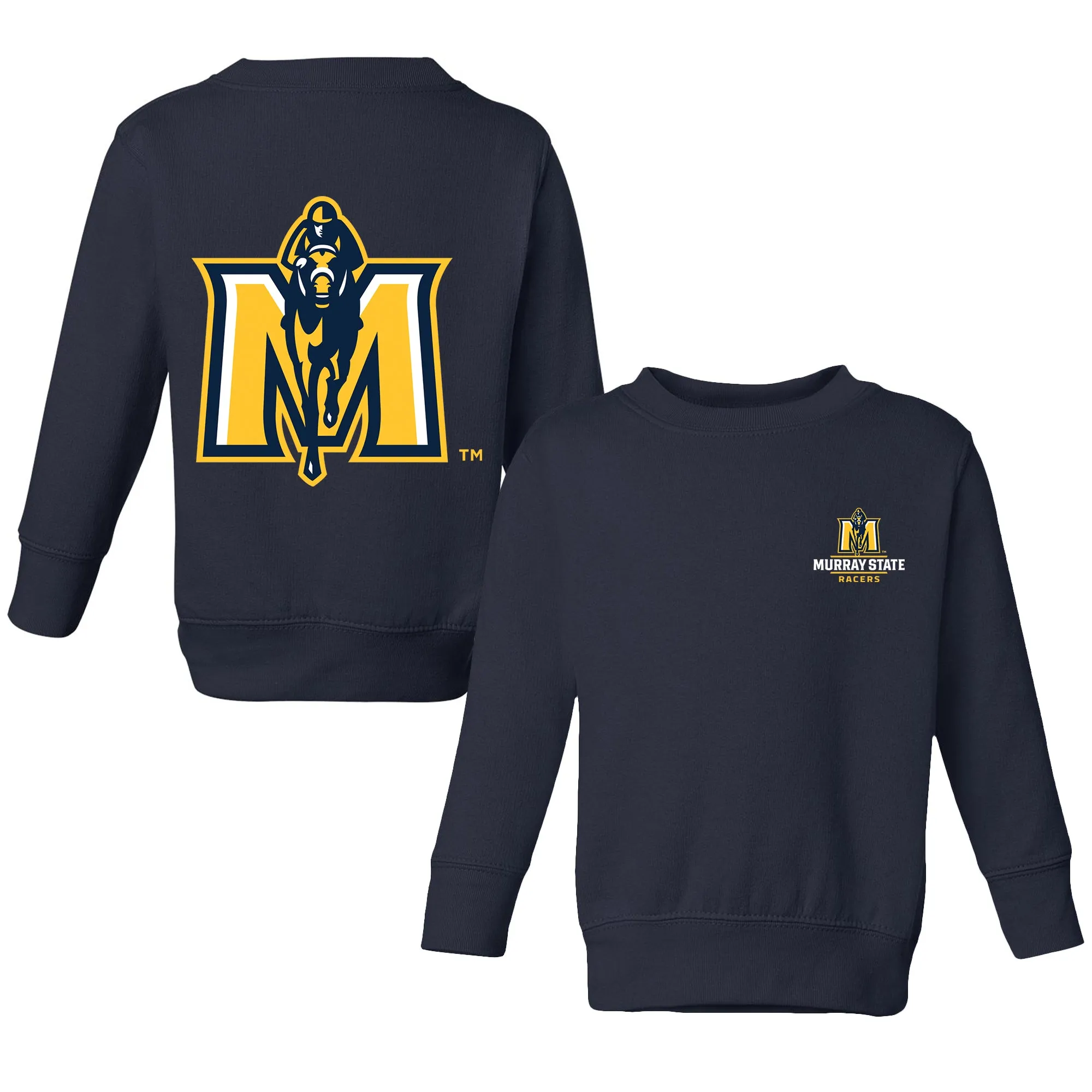 Murray St. Racers Logo Toddler Crewneck Sweatshirt