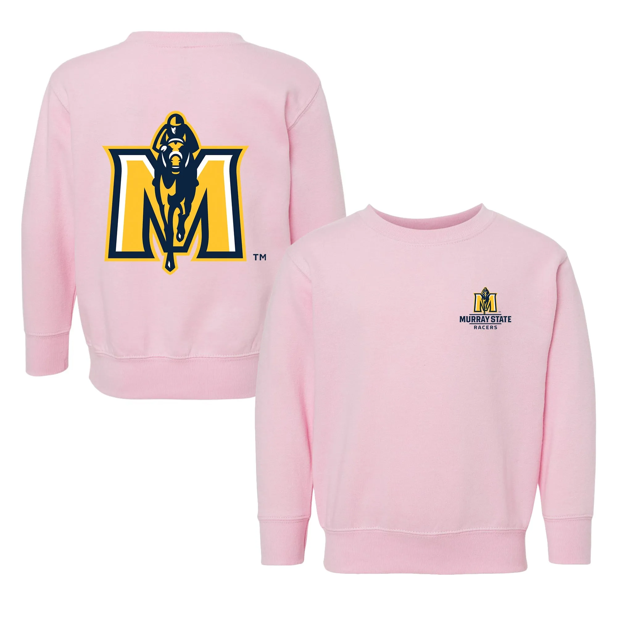 Murray St. Racers Logo Toddler Crewneck Sweatshirt