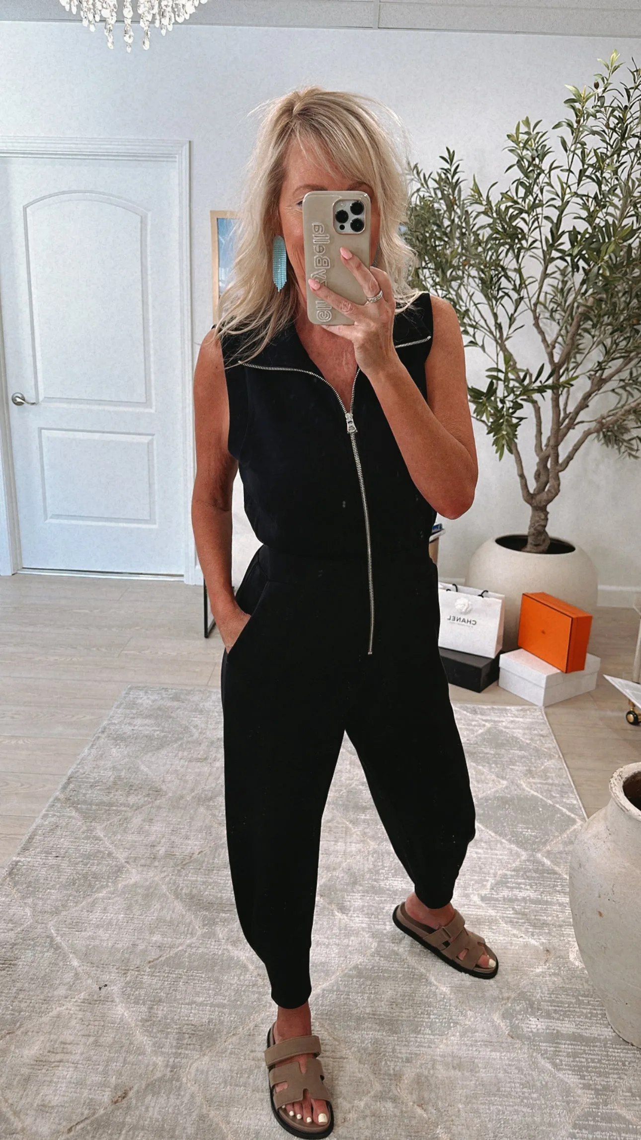 NEW!! Madelyn Jumpsuit in Black by VARLEY