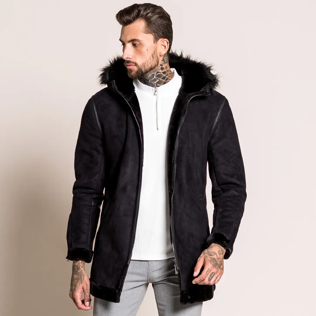 Newgate Aviator Jacket - Black