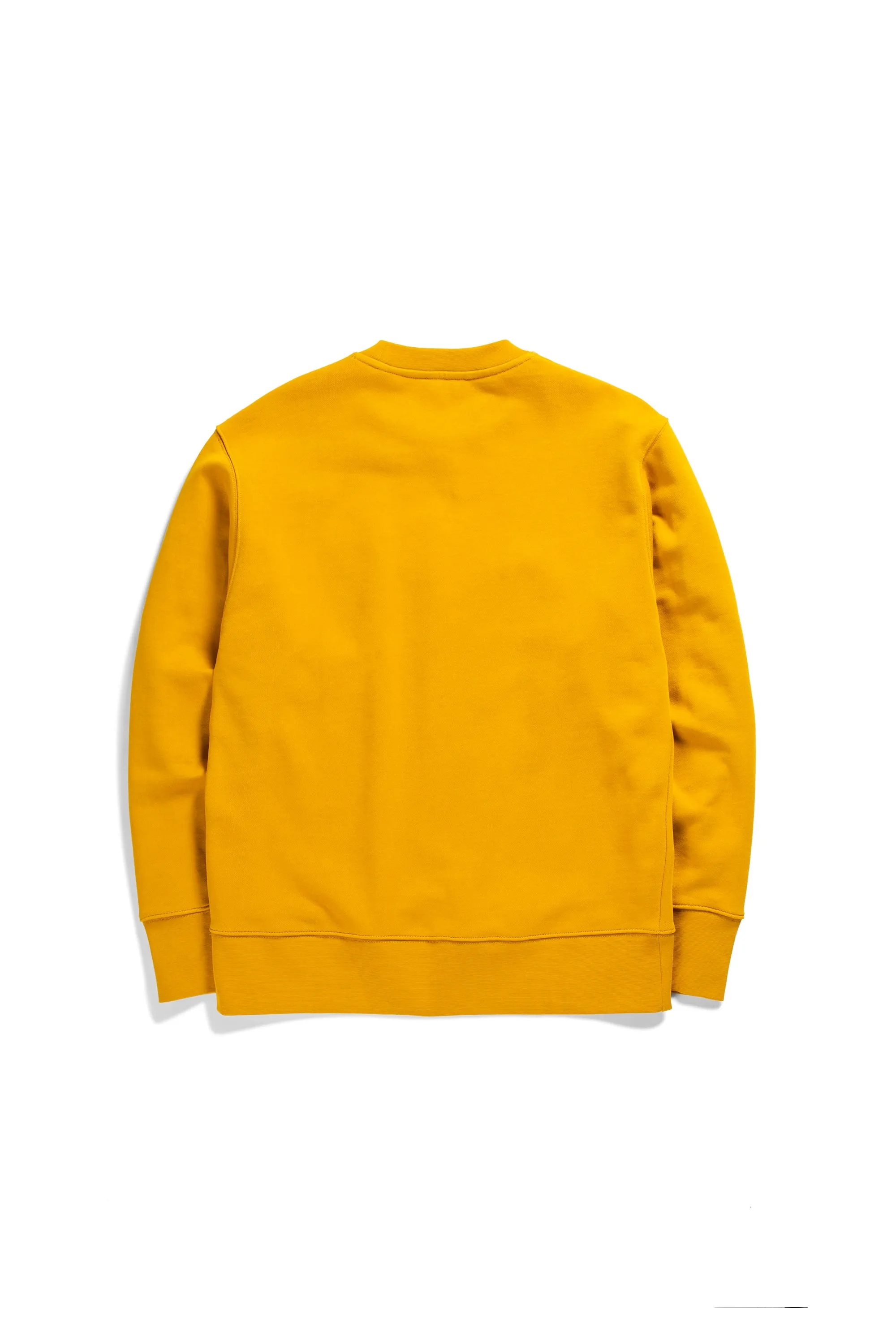 Norse Projects x GM Arne Faces Crewneck in Tumeric Yellow