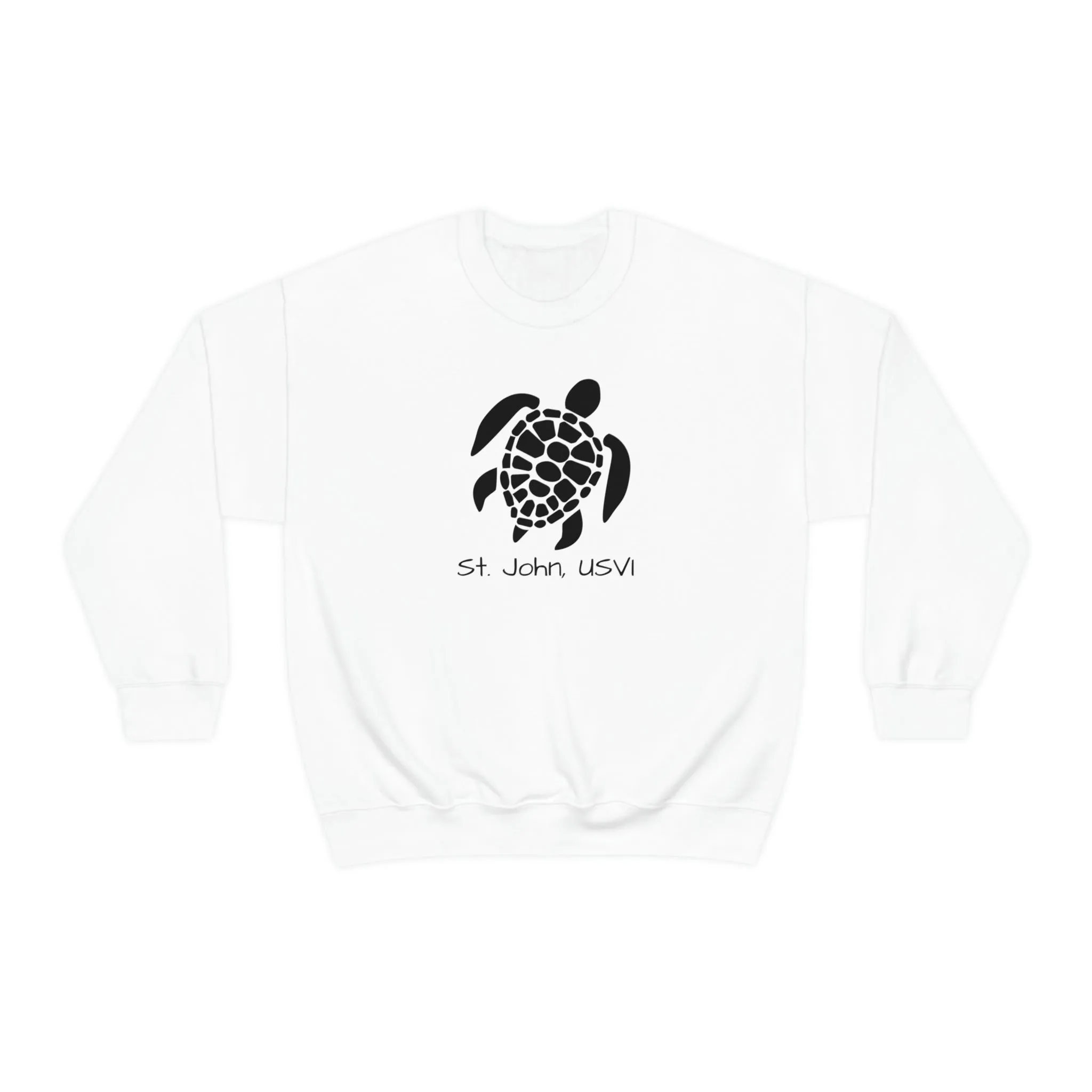 Pattern Turtle Crewneck Sweatshirt