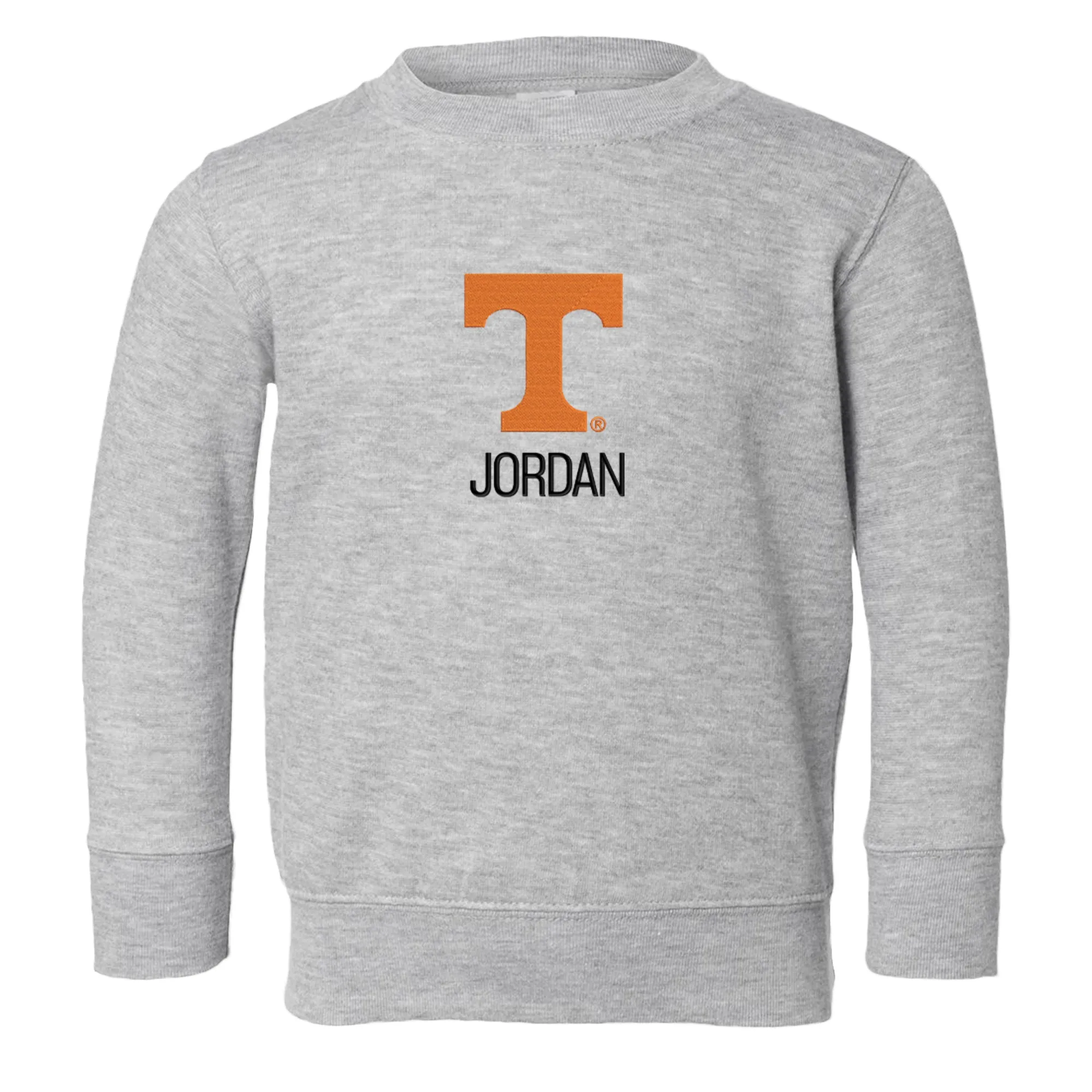 Personalized Tennessee Volunteers Toddler Crewneck Sweatshirt