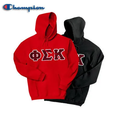 Phi Sigma Kappa Champion Powerblend® Hoodie, 2-Pack Bundle Deal - Champion S700 - TWILL