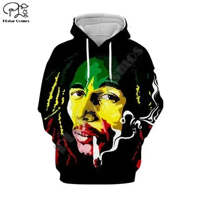 PLstar Cosmos Reggae Bob Marley Tracksuit 3D Printed Hoodie/Sweatshirt/Jacket/Men Women Hiphop Casual New Fashion Style-5