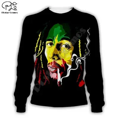 PLstar Cosmos Reggae Bob Marley Tracksuit 3D Printed Hoodie/Sweatshirt/Jacket/Men Women Hiphop Casual New Fashion Style-5