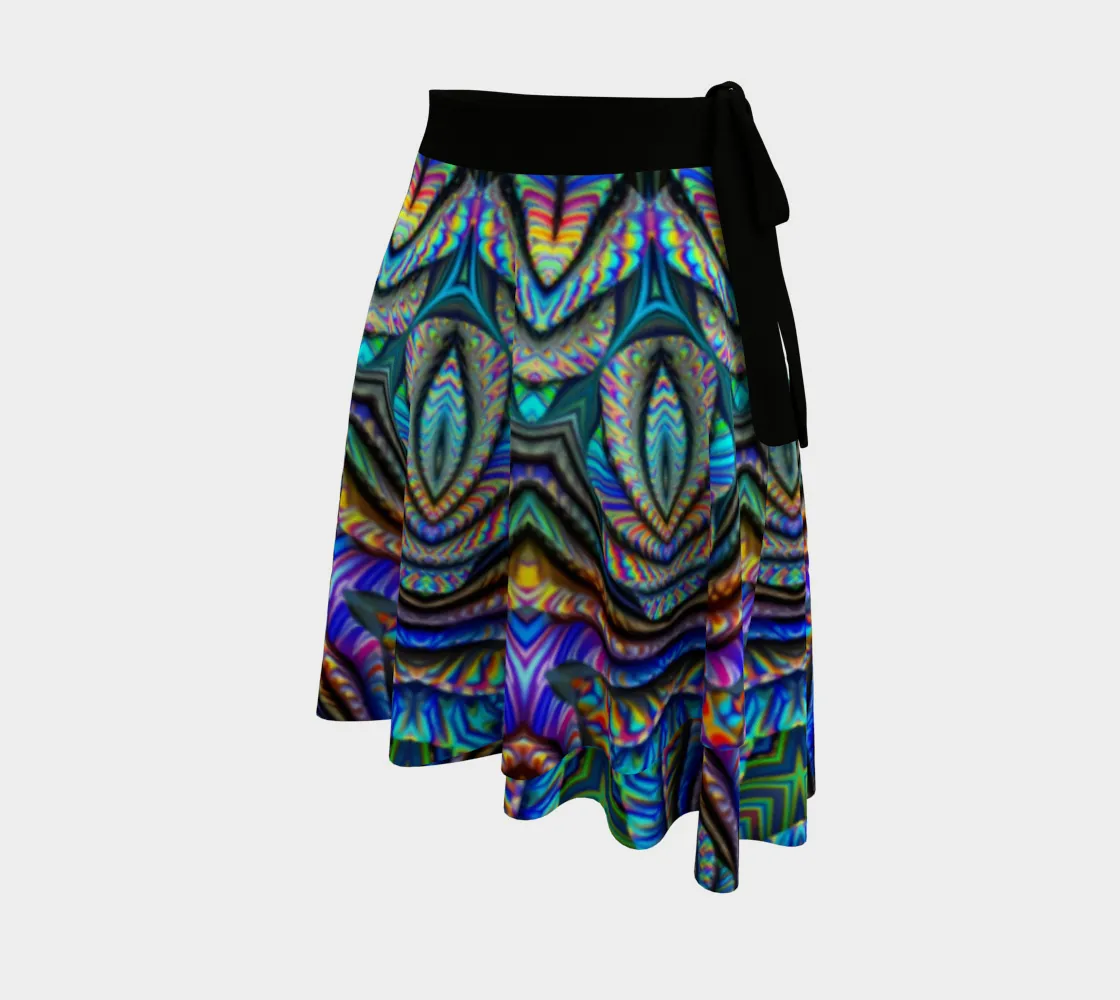 PSYCHEDELIC SYMPHONY | WRAP SKIRT | IMRAN