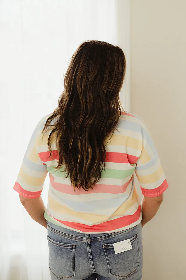 Relaxed Fit Stripe Top